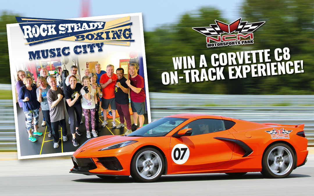 Corvette C8 Experience Raffle to Benefit Rock Steady Boxing Music City