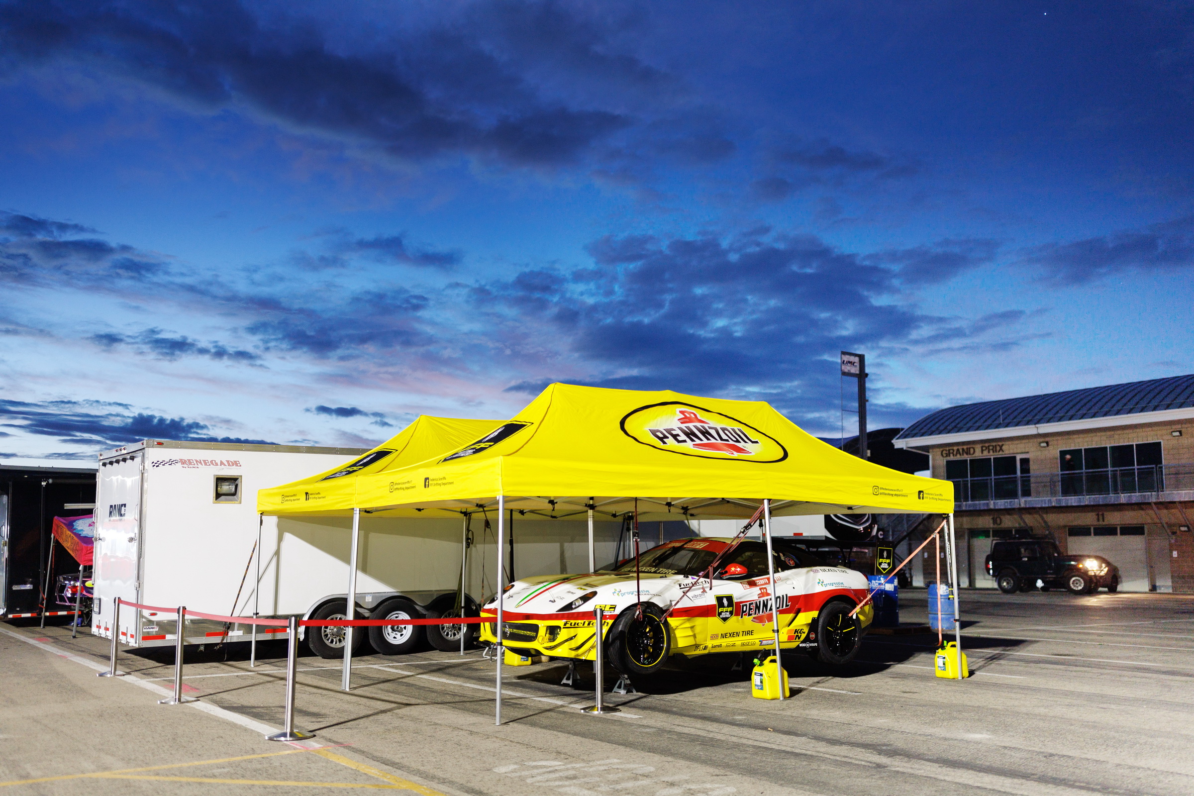 Drive Toward a Cure Ties With Pennzoil for Entrée to Formula Drift at